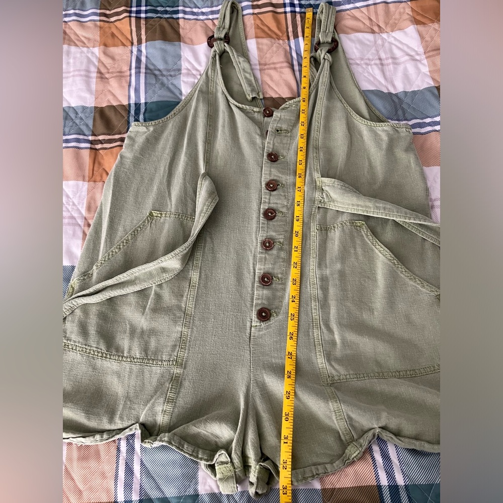 Free People Memphis romper overall shortalls - Picture 10 of 14
